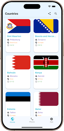 All Countries & World — skrinshot 1