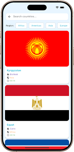 All Countries & World — skrinshot 3