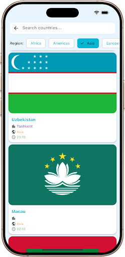 All Countries & World — skrinshot 4