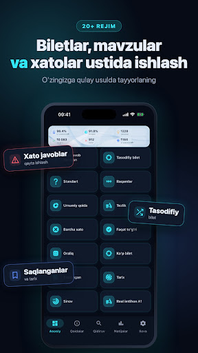 Avto Test PRO AI Yo'l harakati — skrinshot 7